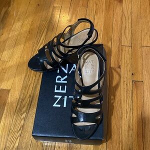 Naturalizer Pressley Strap leather black shoes ~ Size 6 ~